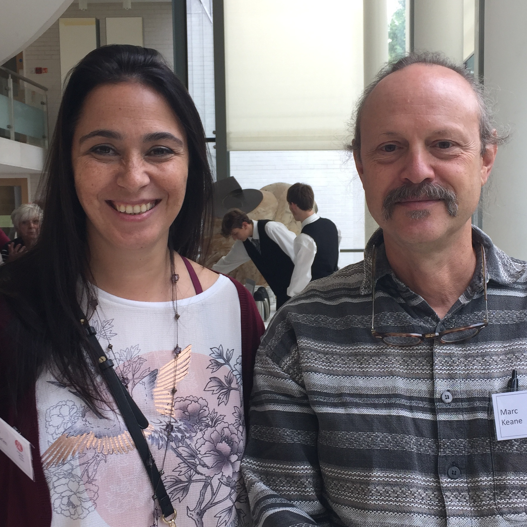 CarlaAmorim and Marc Peter Keane